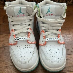 Jordan White Sneakers with Subtle Accents